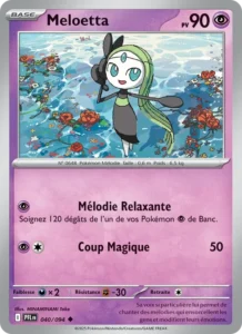 Carte Pokémon Meloetta 040/094 — Flammes Fantasmagoriques