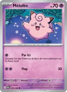 Carte Pokémon Mélofée 030/124 — Équilibre Parfait