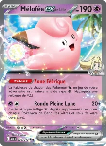 Carte Pokémon Mélofée-ex de Lilie 076/295 — Héros Transcendants