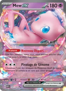 Carte Pokémon Mew-ex 151/165 — 151