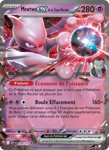 Carte Pokémon Mewtwo-ex de la Team Rocket 079/295 — Héros Transcendants