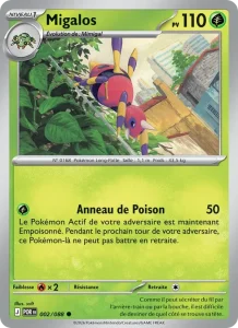Carte Pokémon Migalos 002/124 — Équilibre Parfait