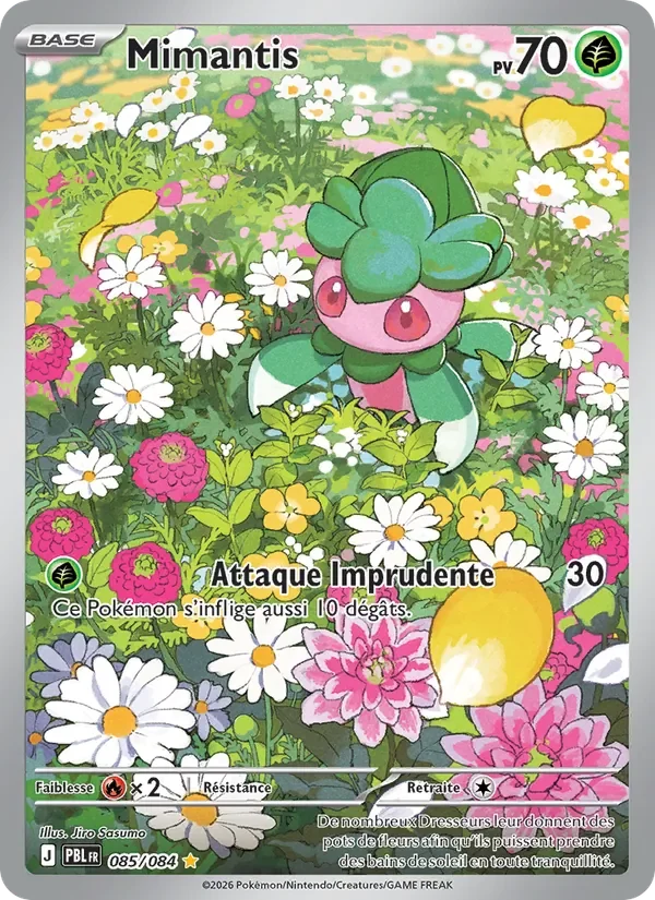 Carte Pokémon Mimantis 085/120 — Nuit Noire