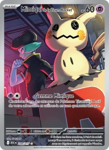 Carte Pokémon Mimiqui de la Team Rocket 238/295 — Héros Transcendants