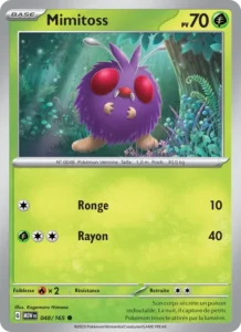 Carte Pokémon Mimitoss 048/165 — 151