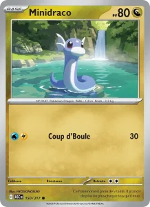 Carte Pokémon Minidraco 150/295 — Héros Transcendants