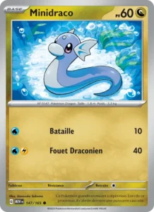 Carte Pokémon Minidraco 147/165 — 151