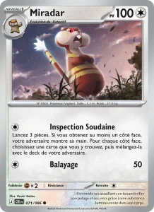 Carte Pokémon Miradar 071/122 — Chaos Ascendant