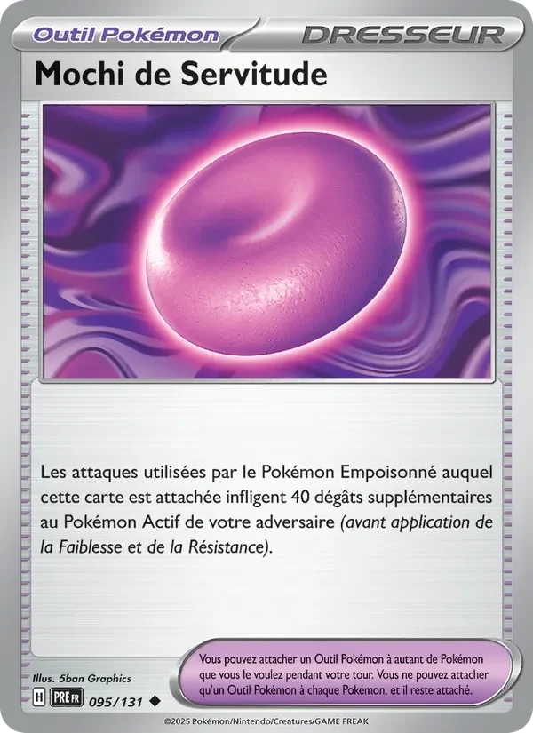 Carte Pokémon Mochi de Servitude 095/131 — Évolutions Prismatiques