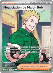 Carte Pokémon Négociation de Major Bob 170/132 — Méga-Évolution