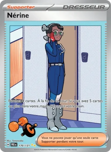 Carte Pokémon Nérine 170/131, extension Évolutions Prismatiques