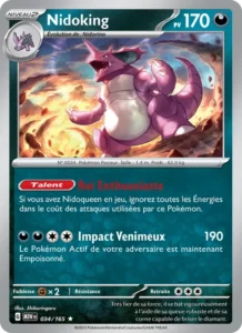 Carte Pokémon Nidoking 034/165 — 151
