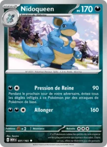 Carte Pokémon Nidoqueen 031/165 — 151