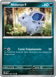 Carte Pokémon Nidoran♀ 029/165 — 151