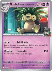 Carte Pokémon Noadkoko de la Team Rocket 078/295 — Héros Transcendants
