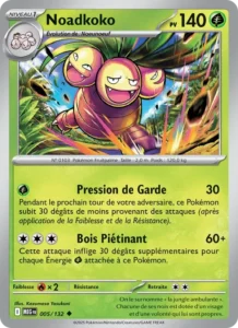 Carte Pokémon Noadkoko 005/132 — Méga-Évolution