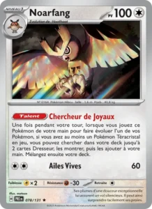 Carte Pokémon Noarfang 078/131 — Évolutions Prismatiques