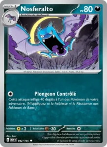 Carte Pokémon Nosferalto 042/165 — 151