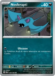 Carte Pokémon Nosferapti 049/122 — Chaos Ascendant