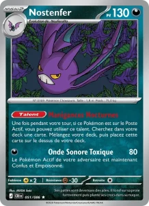Carte Pokémon Nostenfer 051/122 — Chaos Ascendant