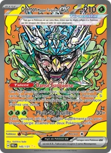 Carte Pokémon Ogerpon Masque Turquoise-ex 145/131 — Évolutions Prismatiques