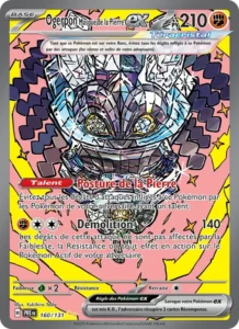 Carte Pokémon Ogerpon Masque de la Pierre-ex 160/131 — Évolutions Prismatiques