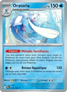 Carte Pokémon Oratoria 020/120 — Nuit Noire