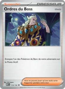 Carte Pokémon Ordres du Boss 114/132 — Méga-Évolution