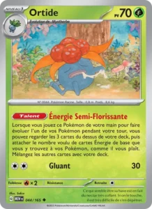Carte Pokémon Ortide 044/165 — 151