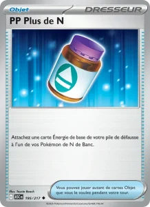 Carte Pokémon PP Plus de N 195/295 — Héros Transcendants