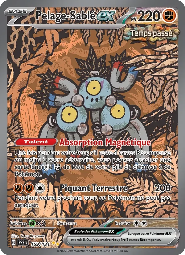 Carte Pokémon Pelage-Sablé-ex 159/131 — Évolutions Prismatiques