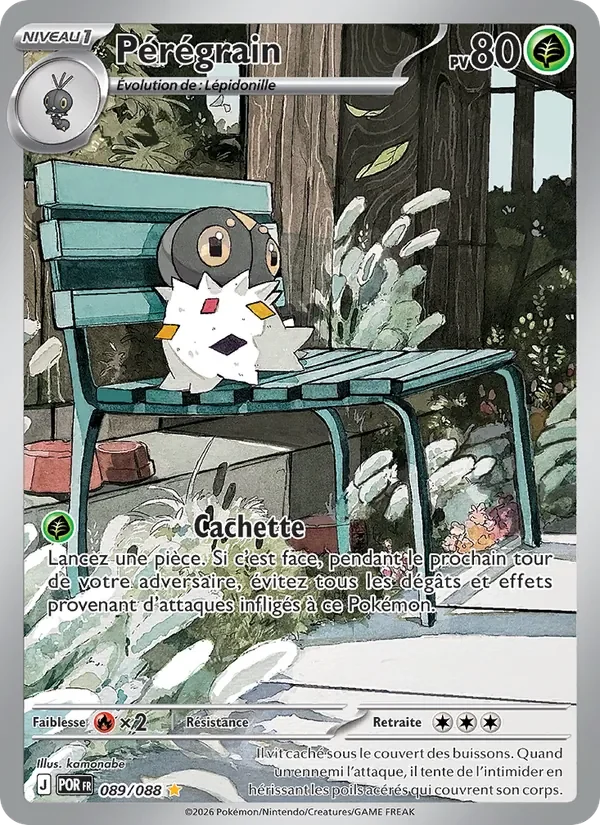 Carte Pokémon Pérégrain 089/124 — Équilibre Parfait