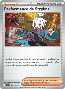 Carte Pokémon Performance de Strykna 081/122 — Chaos Ascendant