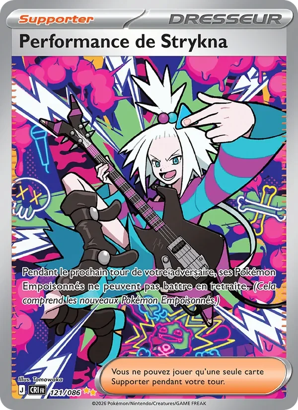 Carte Pokémon Performance de Strykna 121/122 — Chaos Ascendant