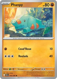 Carte Pokémon Phanpy 044/122 — Chaos Ascendant