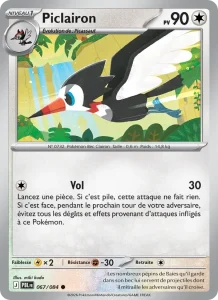 Carte Pokémon Piclairon 067/120 — Nuit Noire
