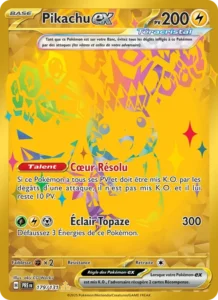 Carte Pokémon Pikachu-ex 179/131 — Évolutions Prismatiques