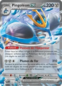 Carte Pokémon Pingoléon-ex 070/094 — Flammes Fantasmagoriques