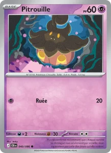 Carte Pokémon Pitrouille 040/122 — Chaos Ascendant