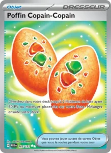 Carte Pokémon Poffin Copain-Copain 167/132 — Méga-Évolution