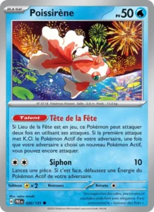 Carte Pokémon Poissirène 020/131 — Évolutions Prismatiques