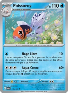 Carte Pokémon Poissoroy 119/165 — 151