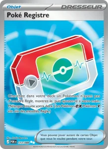 Carte Pokémon Poké Registre 113/124 — Équilibre Parfait