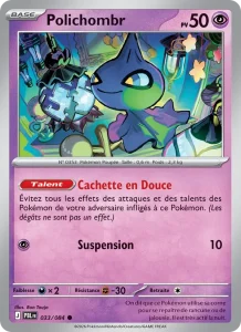 Carte Pokémon Polichombr 033/120 — Nuit Noire