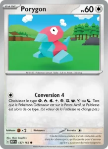 Carte Pokémon Porygon 137/165 — 151
