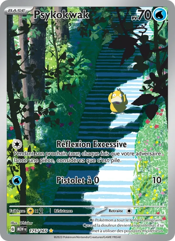 Carte Pokémon Psykokwak 175/165 — 151