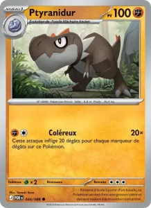 Carte Pokémon Ptyranidur 044/124 — Équilibre Parfait