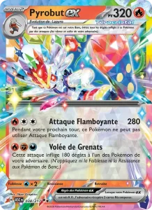 Carte Pokémon Pyrobut-ex 038/295 — Héros Transcendants