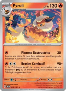 Carte Pokémon Pyroli 013/131 — Évolutions Prismatiques