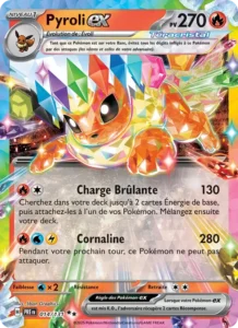 Carte Pokémon Pyroli-ex 014/131 — Évolutions Prismatiques